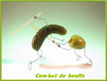 Combat de bouffe