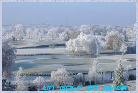 Un golf en hiver c'est � Toulouse